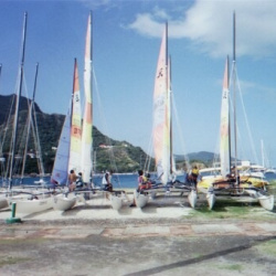 Catamaran en Guadeloupe